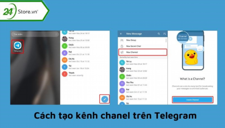 8.2. Phương pháp tạo kênh trên Telegram